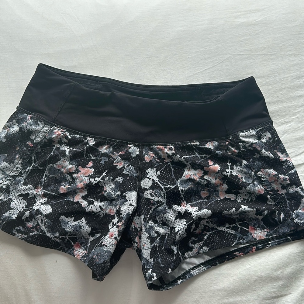 Lululemon floral shorts